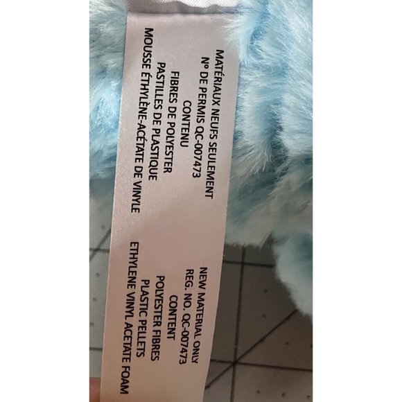 Disney Mickey Mouse Blue Bunny Plush 19" Easter Texture Fabric Material - Picture 16 of 16